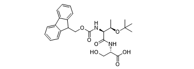 Impuridade di-peptídica Fmoc-Thr ((tBu) -Ser-OH HPLC 98+ CAS 2171282-46-3
