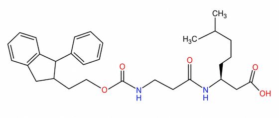 Fmoc-β-Ala-Leu-OH LPPS Derivados de Fmoc Impuridade HPLC 99+